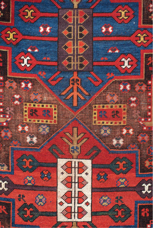 Antique Caucasian Runner Rug (3' x 8')